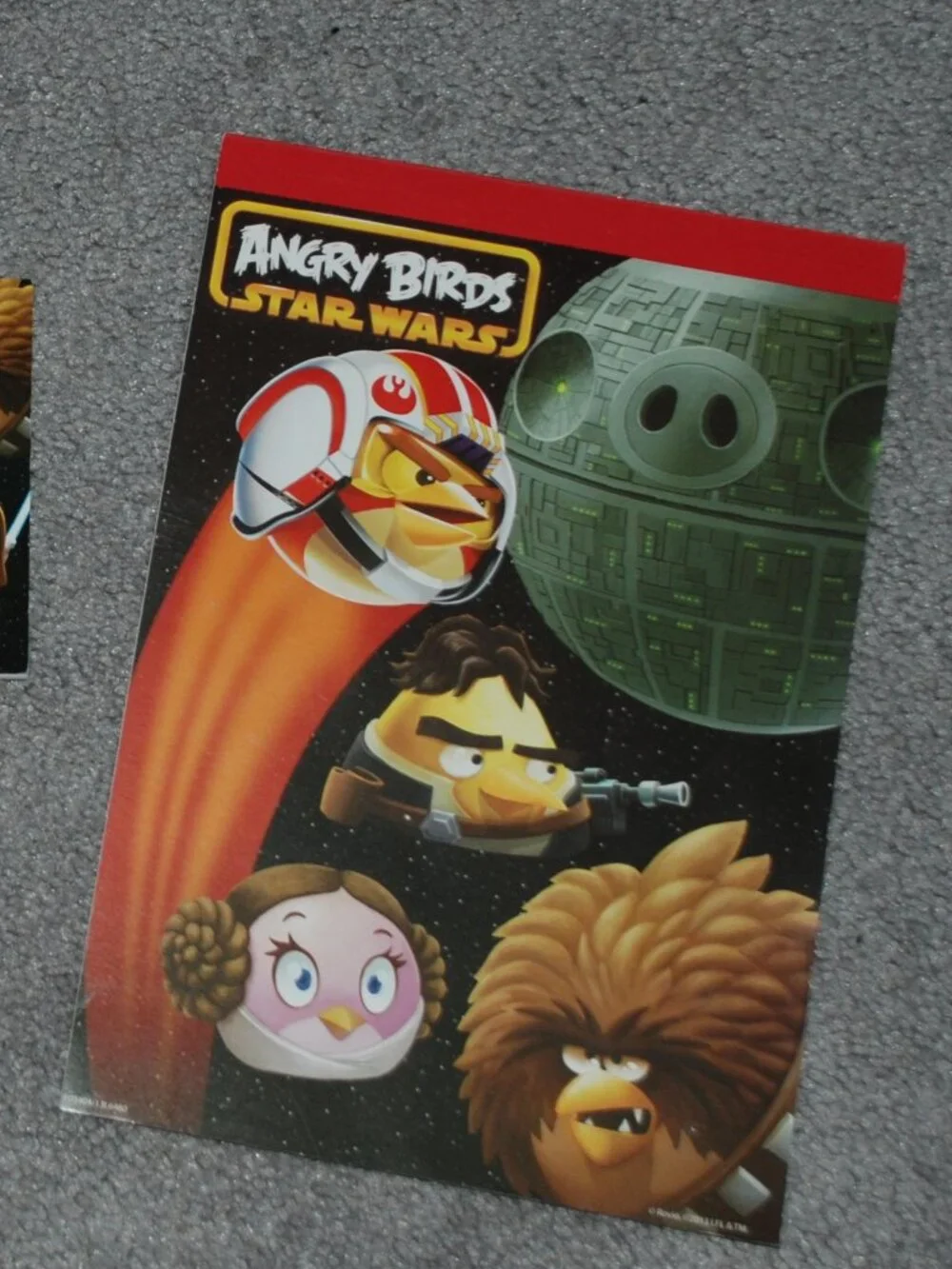 Angry Birds Star Wars Notepads, Pencils - School Supplies – 14-Piece Set New